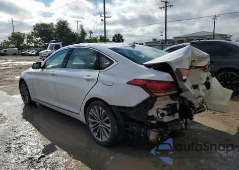 2017 Genesis G80 Base from USA, damaged, VIN KMHGN4JEXHU200904